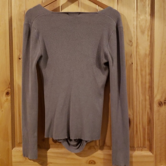 Adrienne Vittadini Long Sleeve Blouse - Picture 4 of 4